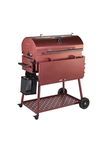 Igrıll Barbekü Elite 740 Mm Kömürlü Mangal Kırmızı