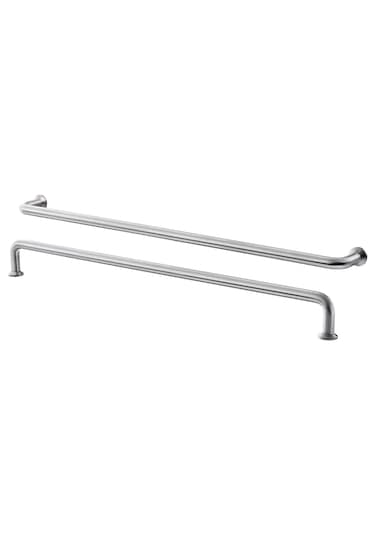 Ikea Bagganäs Kulp 335 Mm, 2 Adet Gümüş