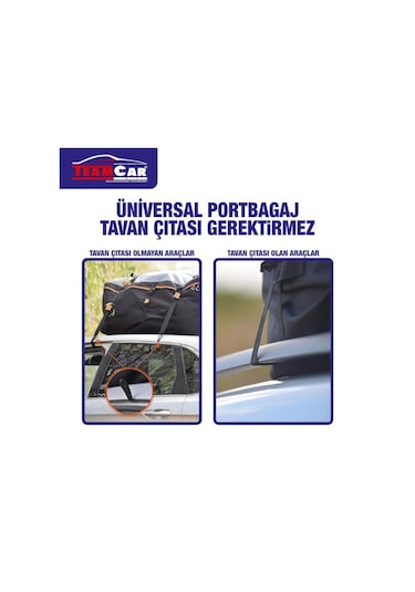 Oto Tavan Bagaj Çantası Portbagaj Araç Üstü Taşıma 350 Lt.