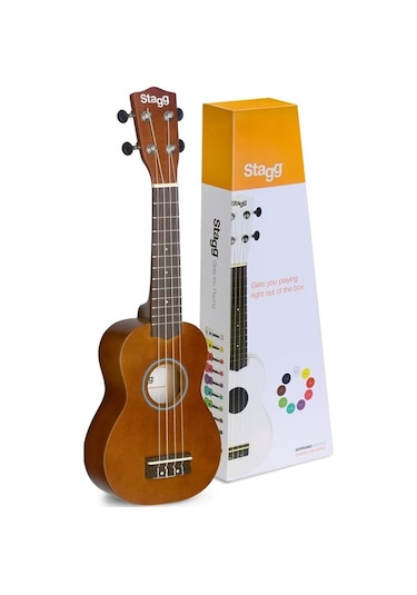 Stagg Us-nat (soprano Ukulele Naturel+bag)