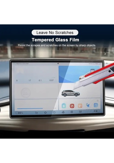 Honeybeeshop Byd Atto 3 32 51 Cm Ekran Koruyucu 9h Sert Cam Çizilmeye Dayanıklı