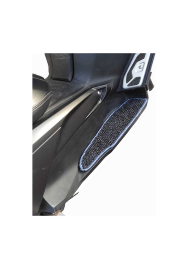 Motosiklet Aksesuar Koruyucu Paspas Falcon C Max 155 Uyumlu Gri Kenar Overloklu