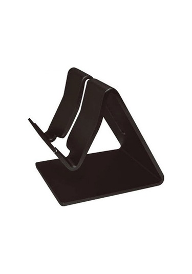 Maiyame Alüminyum Masaüstü Telefon Desteği - Üçgen Tasarım, Kaymazsız, Şarj Uyumu, Hafif Ve Taşınabilir - Siyah Diğer