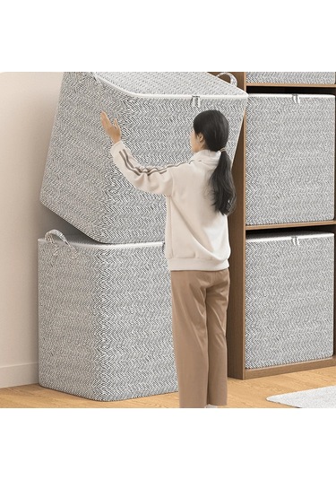 Xiyyadms Büyük Kapasiteli Çok Amaçlı Depolama Çantası - Dayanıklı, Toz Geçirmez Ve Yıkanabilir 30l-220l Gri