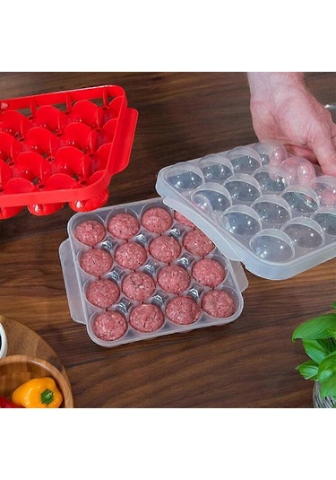 Şeffaf Kapaklı, Yapışmaz Pp'li Köfte Kalıbı, Ev Yapımı İçli Köfte Makinesi, Pişirme Aletleri