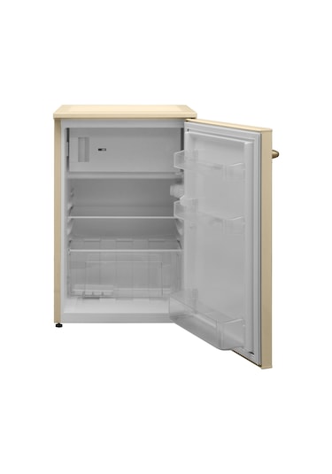 Vestel RETRO SB14411 121 L Statik Buzdolabı Bej