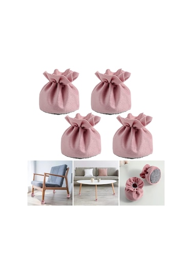 Suntek 4 Adet Masa Sandalye Bacak Çorap Kollu Zemin Koruyucu