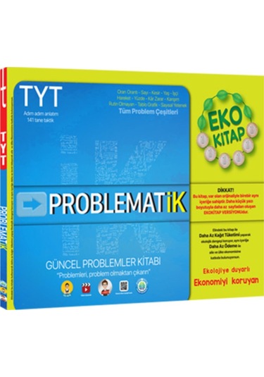Eko Kitap Tyt Problematik Soru Bankası