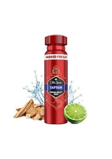 Old Spice Captain Erkek Sprey Vücut Deodorantı 150 ML