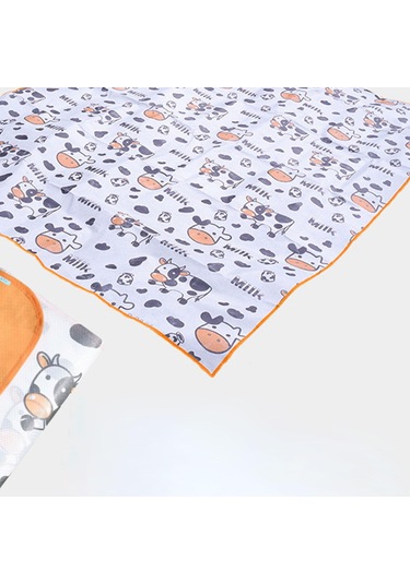 Homyl Piknik Battaniyesi Su Geçirmez Katlanabilir Kamp Yaz 200x200cm Beyaz