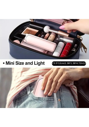 Liangmei Taşınabilir Mini Fan, Usb Şarj Edilebilir, 3 Hız