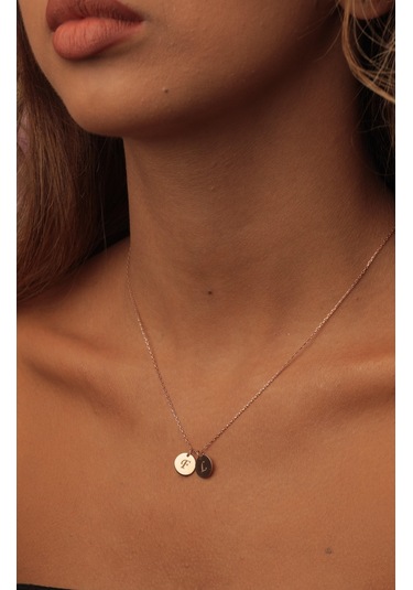 14 Ayar Altın Forse Zincir Plaka Kolye