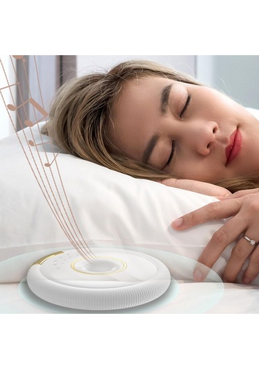 Homyl Uyuyan Yan Uyuyanlar Için Bluetooth Yastık Pembe