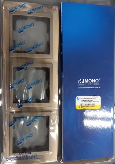 Mono Chrome Bronz Üçlü Çerçeve 106-430000-162