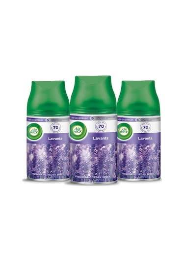 Air Wick Oda Kokusu Freshmatic Makine Yedek Spreyi Lavanta 3x250ml Lavanta