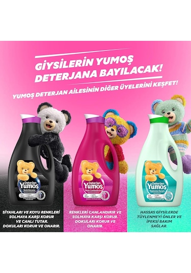 Yumoş Sıvı 1690 ML Renkli 5027