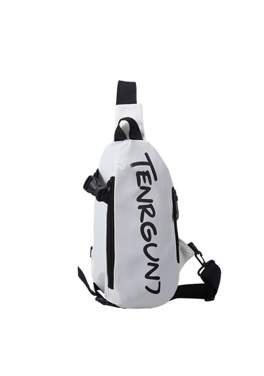 Çok Fonksiyonlu Omuz Çantası - Beyaz