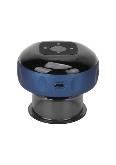 Kosona Ev İçi Elektrikli Gövde Masaj Cihazı - Isıtma Özelliği, 12 Seviye Ayar, Otomatik Kapanma, Usb-c Şarjlı, Derin Masaj Ve Vücut Bakımı Mavi