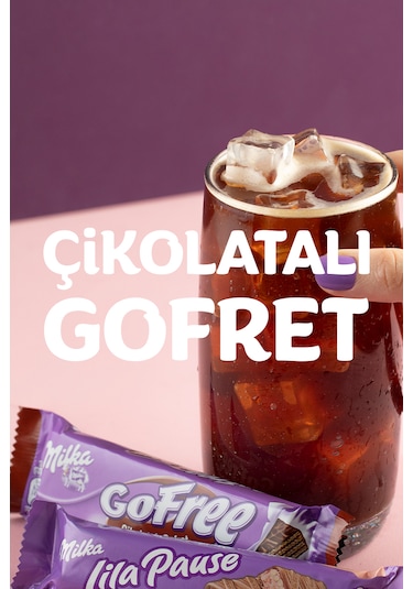 Milka Gofree Çikolatalı Gofret 25 x 28 G