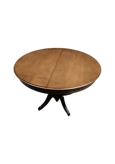 Bengimobilya Baba Ayak Masa Kayın Kaplama Mdf Tabla Ihlamur Ağacı Ayak. 120 Cm