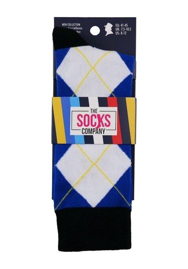 The Socks Company Erkek Desenli Çorap 23KDCR213E Çok Renkli