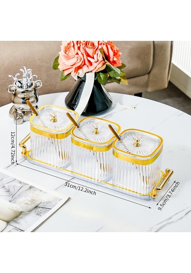 Homyl Kapaklı Ve Kaşıklı Baharat Kavanozu Tuz Şeker Temizlemek