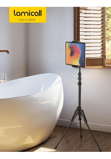 Lamicall Katlanabilir Tablet Tripod 360 Derece Dönme Kumandali Ft02