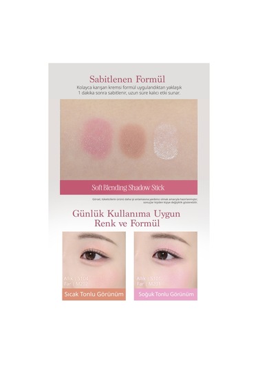 Clio Soft Blending Shadow Stick G302 Kitten Pink