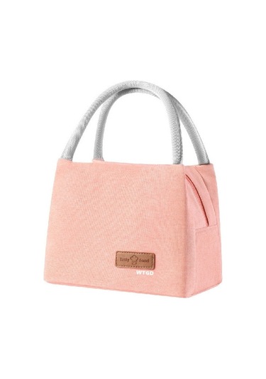 Pazly--ısı Yalıtımlı Taşınabilir Öğle Yemeği Çantası 27x16x19cm Pembe
