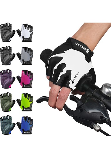 Yuntech01 Yeşil L Beden Sbr Ve Silikonlu Yarı Parmak Antrenman Eldiveni - Dayanıklı, Nefes Alıcı, Kaymaz Önleyici - Bisiklet, Ağırlık Çekme İçin Yeşil