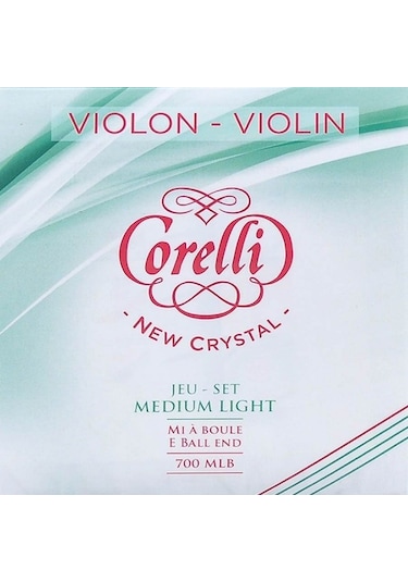 Corelli Crystal 700mlb Takım Keman Teli Medium Tension
