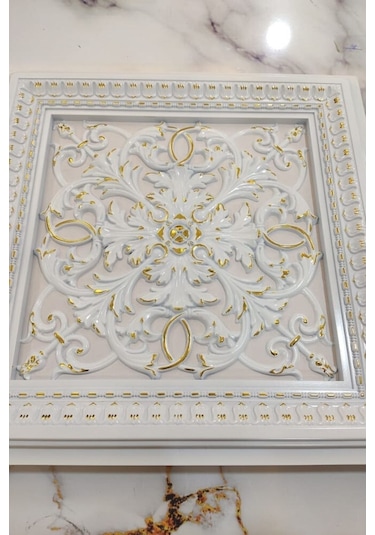 Saray Tavan 60 Cm Dekoratif Saray Tavan Paneli Asma Tavan Uyumlu
