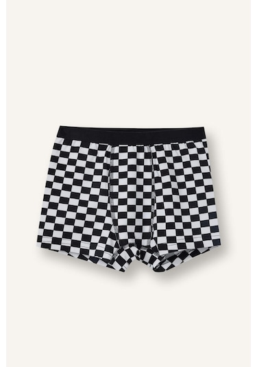 Defacto Araç Baskılı Penye 3lü Boxer Erkek Çocuk H1601a826smbk81 Siyah-bk81