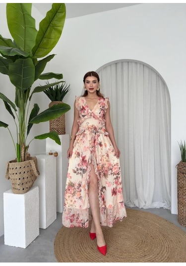 S-pazarım Rıth Midi Elbise