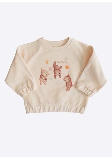 Organik Laundry Day 2'li Takım Natural Krem