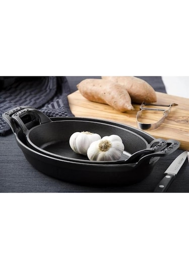 Staub La Cocotte Sahan | Döküm Demir | 21 CM | Siyah