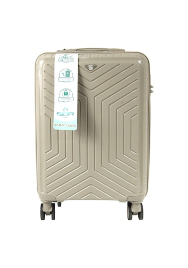 Metropolitan Sdr 103 Pp Valiz Seti - Büyük + Orta + Kabin Boy - Duman Camel