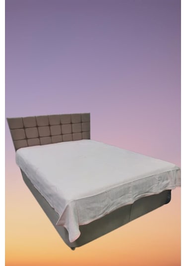 Pike Yazlık Zmrt Somon Çift Dolgun Malzeme V Çizgili Desen Pamukl (410076864) Pembe - Beyaz