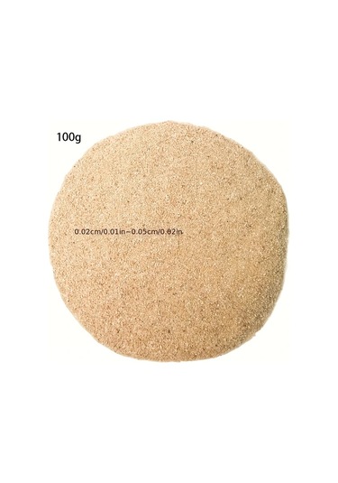 Willowhaven 100g Akvaryum Kumu - Doğal Açık Kahve Yumuşak Dere Kumu Dekorasyon Ve Peyzaj