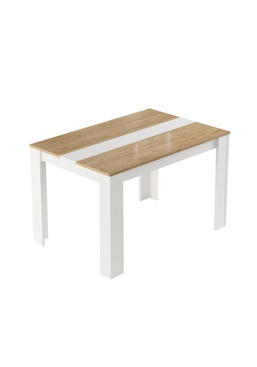 Robin Home Lena Yemek Masası 120x80 Sepet-beyaz
