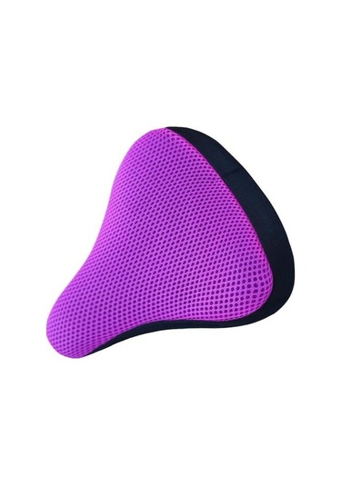 Novahub Mor Kalınlaşmak Bisiklet Klozet Kapağı Nefes Alabilen Petek Tasarım Yüksek Mukavemetli Bisiklet Minder Örtüsü Mtb İçin Mor Mor