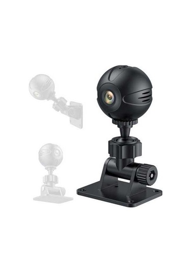 Tongxida Kızılötesi Gece Görüşlü Wifi Spor Kamera App Kontrollü Taşınabilir Aksiyon Kamerası Siyah Siyah