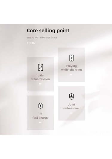 Willowhaven Joyroom 36w/60w Pd Hızlı Şarj Kablosu, Type-c To Lightning/type-c, Siyah, 1m, 100-240v Adaptör