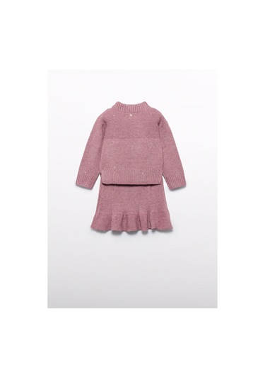 Mayoral Abel&lula Kız Çocuk Triko Etek Takım Pembe