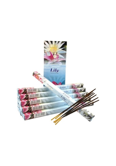 Flute Tütsü Zambak Lily 6 x 20 Çubuk