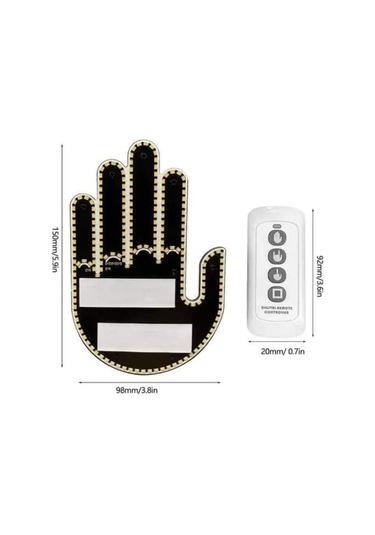 Dokunmadan Kontrol Parmak Led Işık Çeşitli Renk