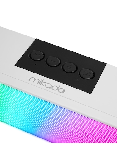 Mikado MD-SBT25 Rgb Oyuncu Speaker Taşınabilir Soundbar