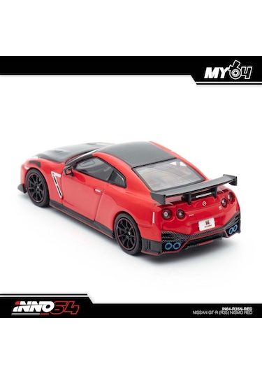 Inno 1/64 Nissan Gt-r R35 Nismo Red Çok Renkli
