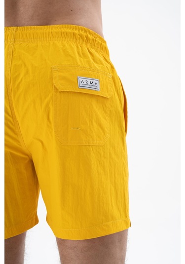 Arma Erkek Regular Fit Basic Mayo Deniz Şortu Y25525277901 Sarı