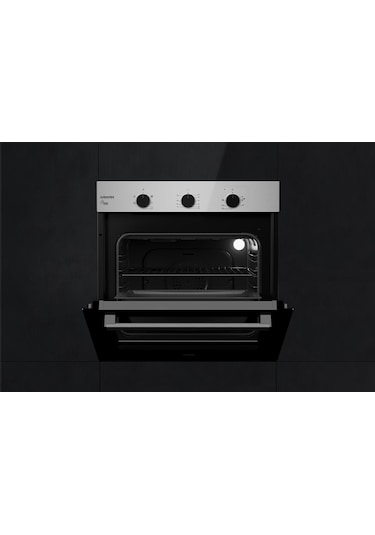 Tommatech TAF6006ISM 60 CM 60 L Ankastre Elektrikli Fırın Antrasit